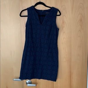 Navy blue Banana Republic dress